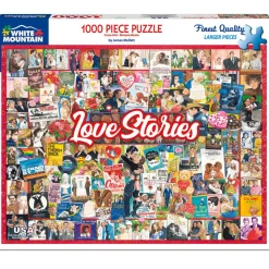 White Mountain Love Stories Puzzle 1000pcs