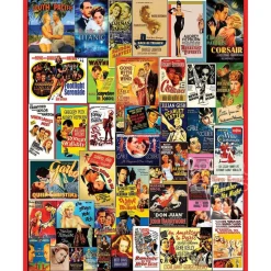 White Mountain Movie Posters Puzzle 1000pcs