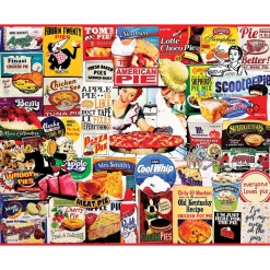 White Mountain Pies Puzzle 1000pcs