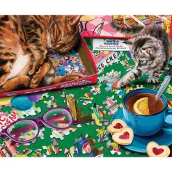 White Mountain Puzzle Cats Puzzle 1000pcs