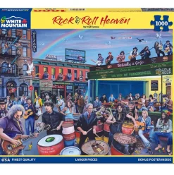 White Mountain Rock and Roll Heaven Puzzle 1000pcs