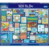 White Mountain Seas the Day Puzzle 1000pcs