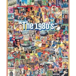 White Mountain The Eighties Puzzle 1000pcs