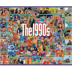 White Mountain The Nineties Puzzle 1000pcs