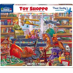 White Mountain Toy Shoppe Puzzle 500pcs