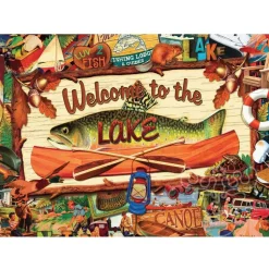 Willow Creek Welcome to the Lake Puzzle 1000pcs