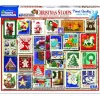 WMP Christmas White Mountain Christmas Stamps Puzzle 1000pcs