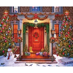 WMP Christmas White Mountain Christmas Lights Puzzle 1000pcs