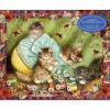 Workman Cynthia Harts Victoriana Cats: Sewing With Kittens Puzzle 1000pcs