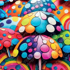 Yazz Puzzle Colorful Umbrella Puzzle 1023pcs