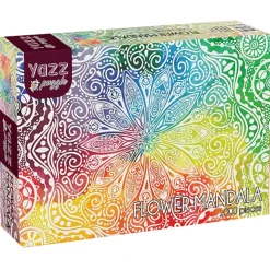 Yazz Puzzle Flower Mandala Puzzle 1000pcs