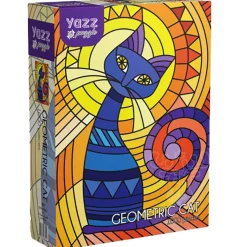 Yazz Puzzle Geometric Cat Puzzle 1000pcs