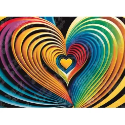 Yazz Puzzle In Heart Puzzle 1000pcs