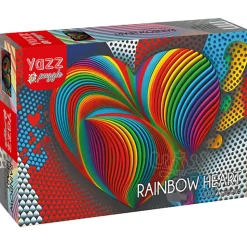Yazz Puzzle Rainbow Heart Puzzle 1000pcs